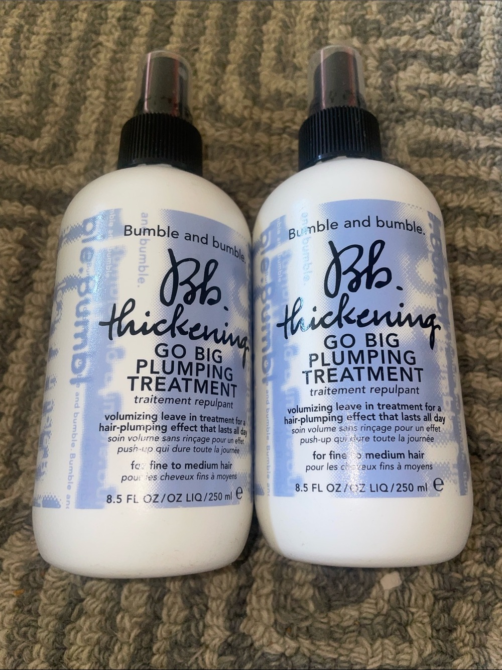 BN Bumble and bumble White Thickening Go Big Plumping Treatment Spray (2-Pack)